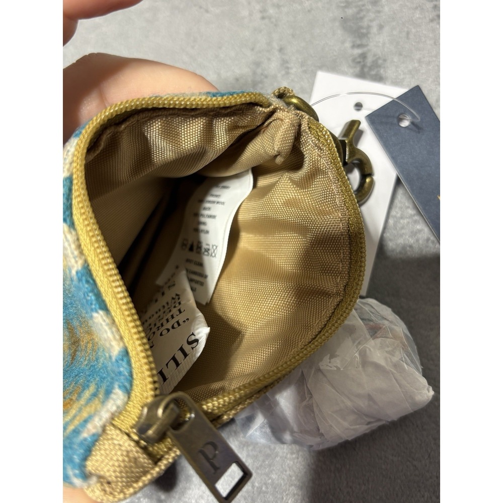 Pendleton Bison Buffalo ID Pouch Harding Turquois… - image 5